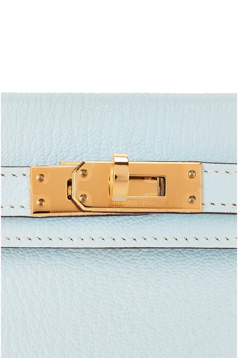 HERMÈS Hermes Chevre Mysore Kelly 20 Sellier Handbag | Thumbnail 7