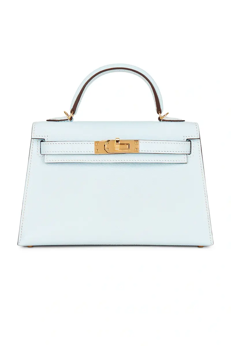 HERMÈS Hermes Chevre Mysore Kelly 20 Sellier Handbag