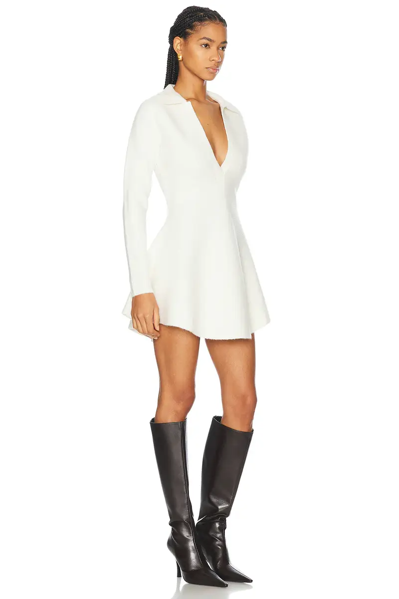 SEROYA Clara Knit Mini Dress | Thumbnail 2