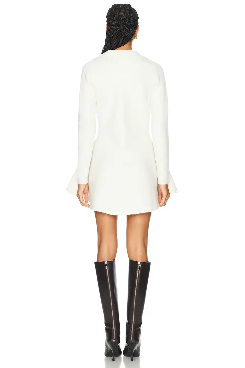 SEROYA Clara Knit Mini Dress | Thumbnail 3