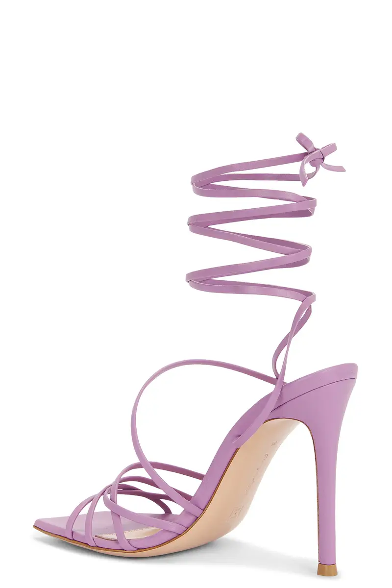 Gianvito Rossi Nappa Strappy Sandal | Thumbnail 3 Gianvito Rossi Nappa Strappy Sandal | Thumbnail 3