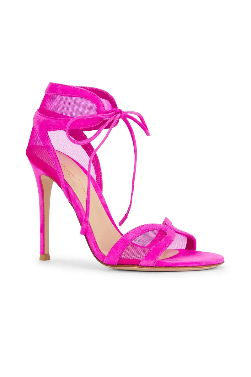 Gianvito Rossi Tie Sandal | Thumbnail 2 Gianvito Rossi Tie Sandal | Thumbnail 2