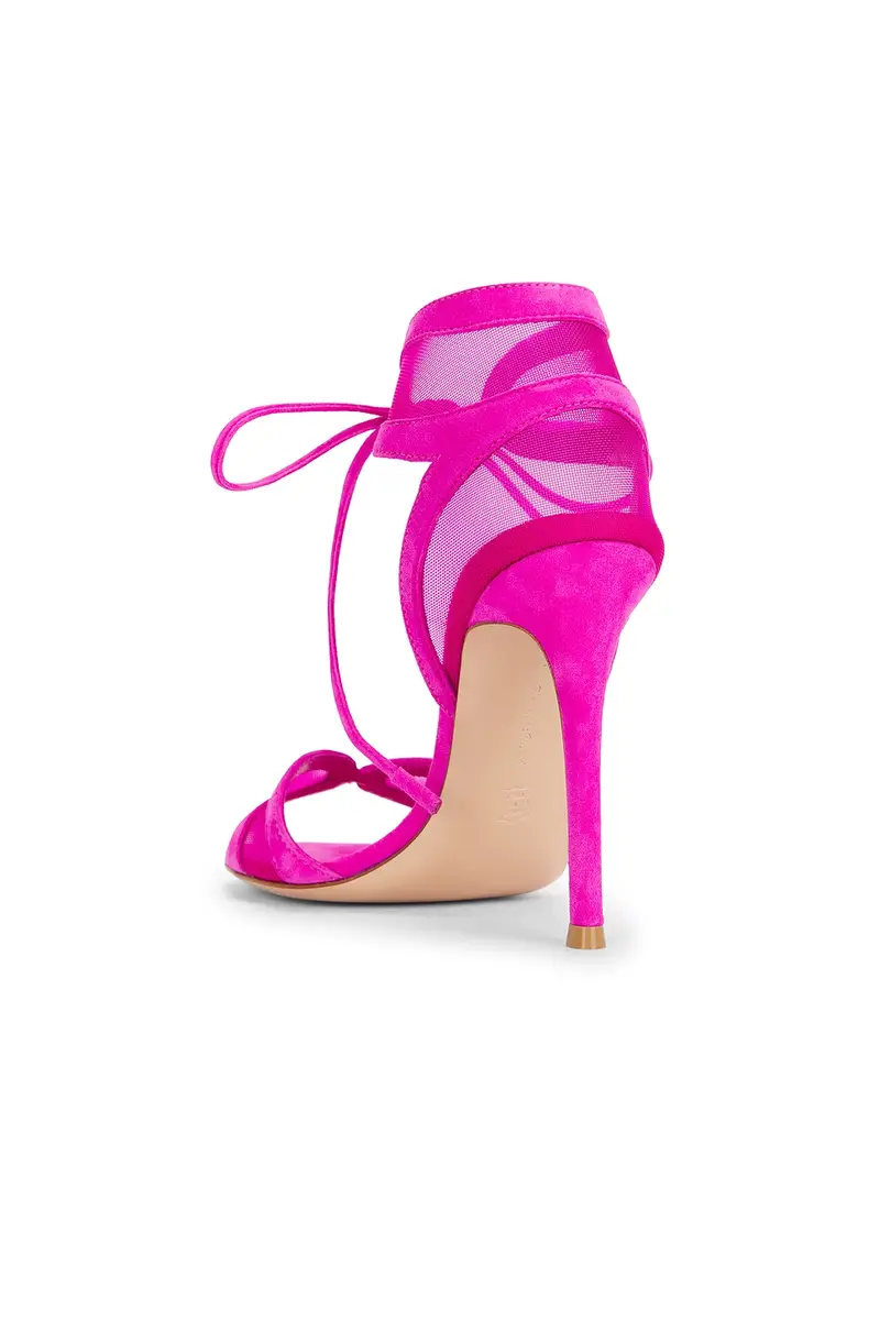 Gianvito Rossi Tie Sandal | Thumbnail 3 Gianvito Rossi Tie Sandal | Thumbnail 3