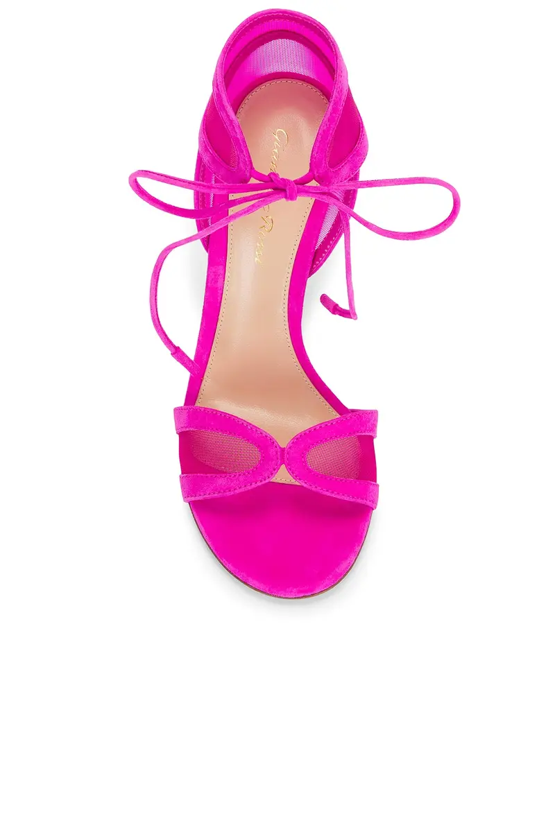 Gianvito Rossi Tie Sandal | Thumbnail 4 Gianvito Rossi Tie Sandal | Thumbnail 4