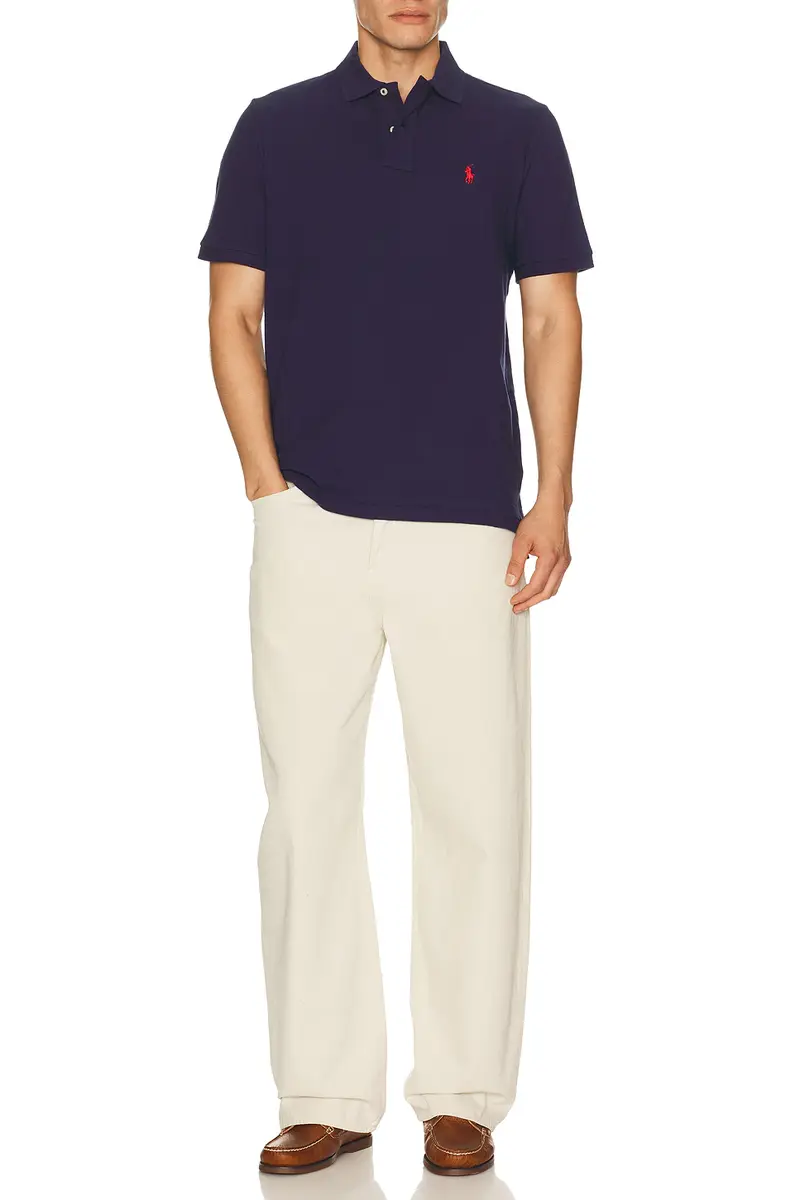 Polo Ralph Lauren Short Sleeve Mesh Polo | Thumbnail 5