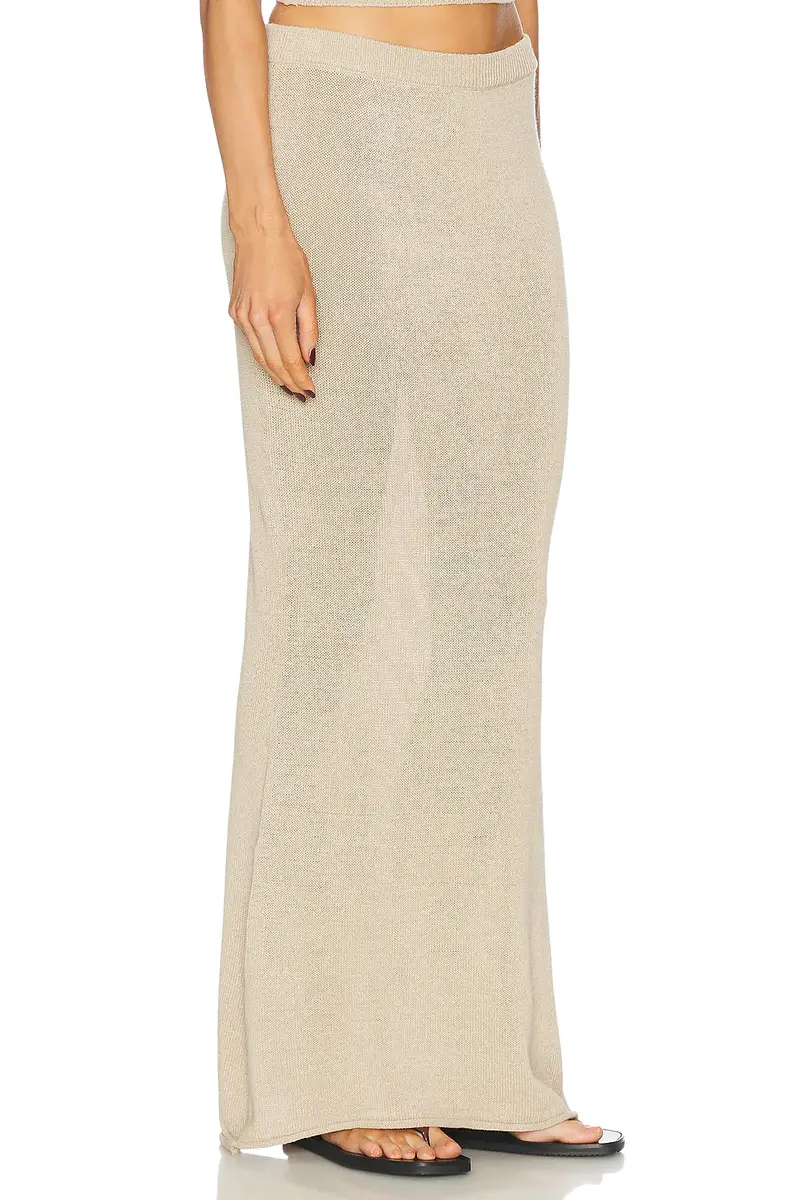 SEROYA Kora Knit Maxi Skirt | Thumbnail 2