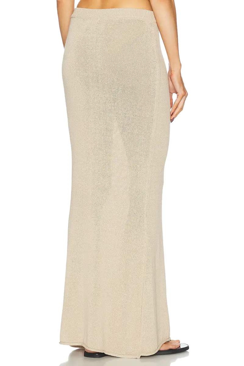 SEROYA Kora Knit Maxi Skirt | Thumbnail 4