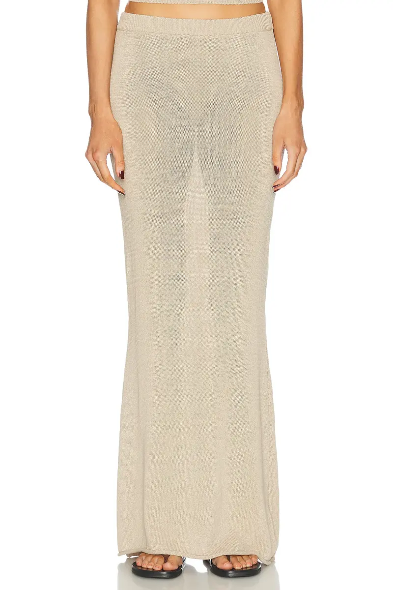 SEROYA Kora Knit Maxi Skirt | Image 1 SEROYA Kora Knit Maxi Skirt | Image 1
