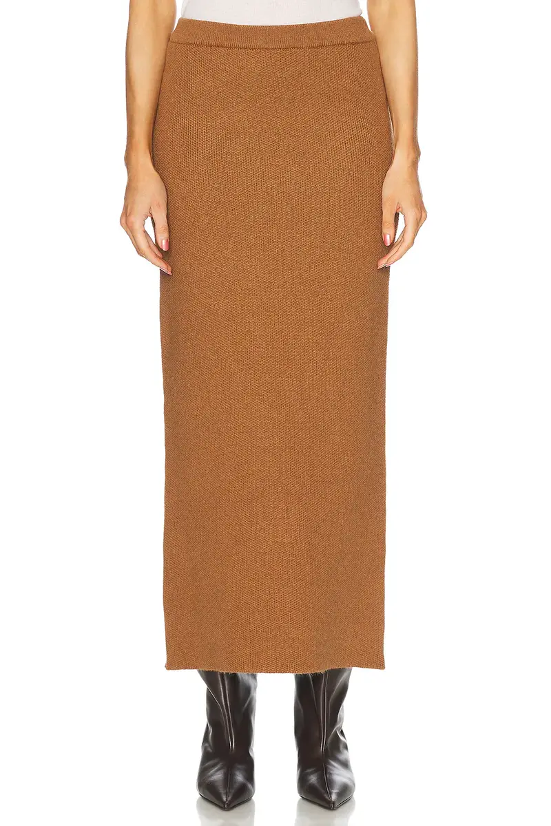 SEROYA Hazel Knit Maxi Skirt