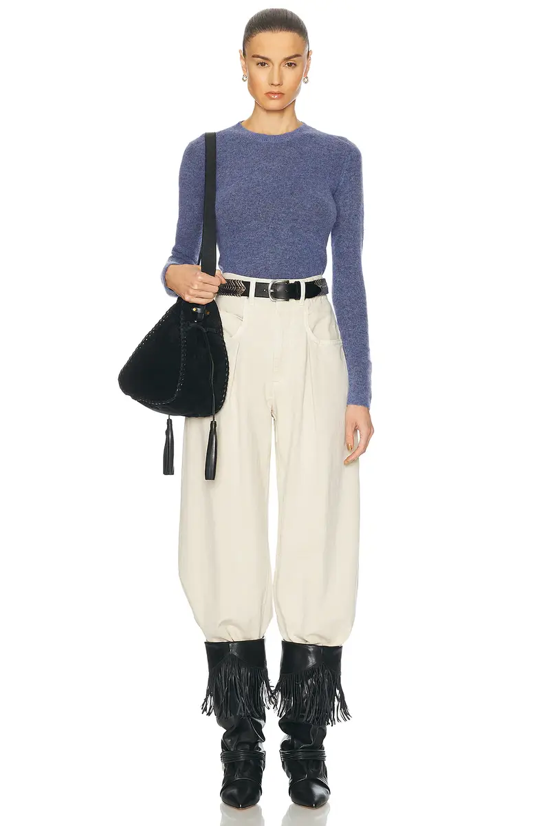 ISABEL MARANT ÉTOILE Rachelle Wide Leg Jeans | Thumbnail 5 ISABEL MARANT ÉTOILE Rachelle Wide Leg Jeans | Thumbnail 5