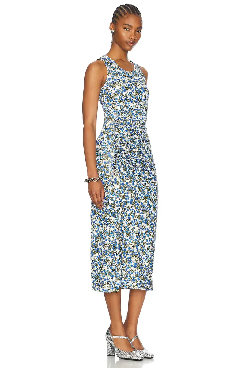 Rabanne Sleeveless Midi Dress | Thumbnail 2 Rabanne Sleeveless Midi Dress | Thumbnail 2