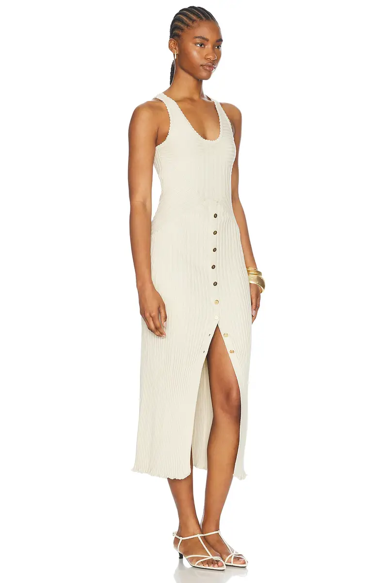 Rabanne Knitted Sleeveless Dress | Thumbnail 2 Rabanne Knitted Sleeveless Dress | Thumbnail 2