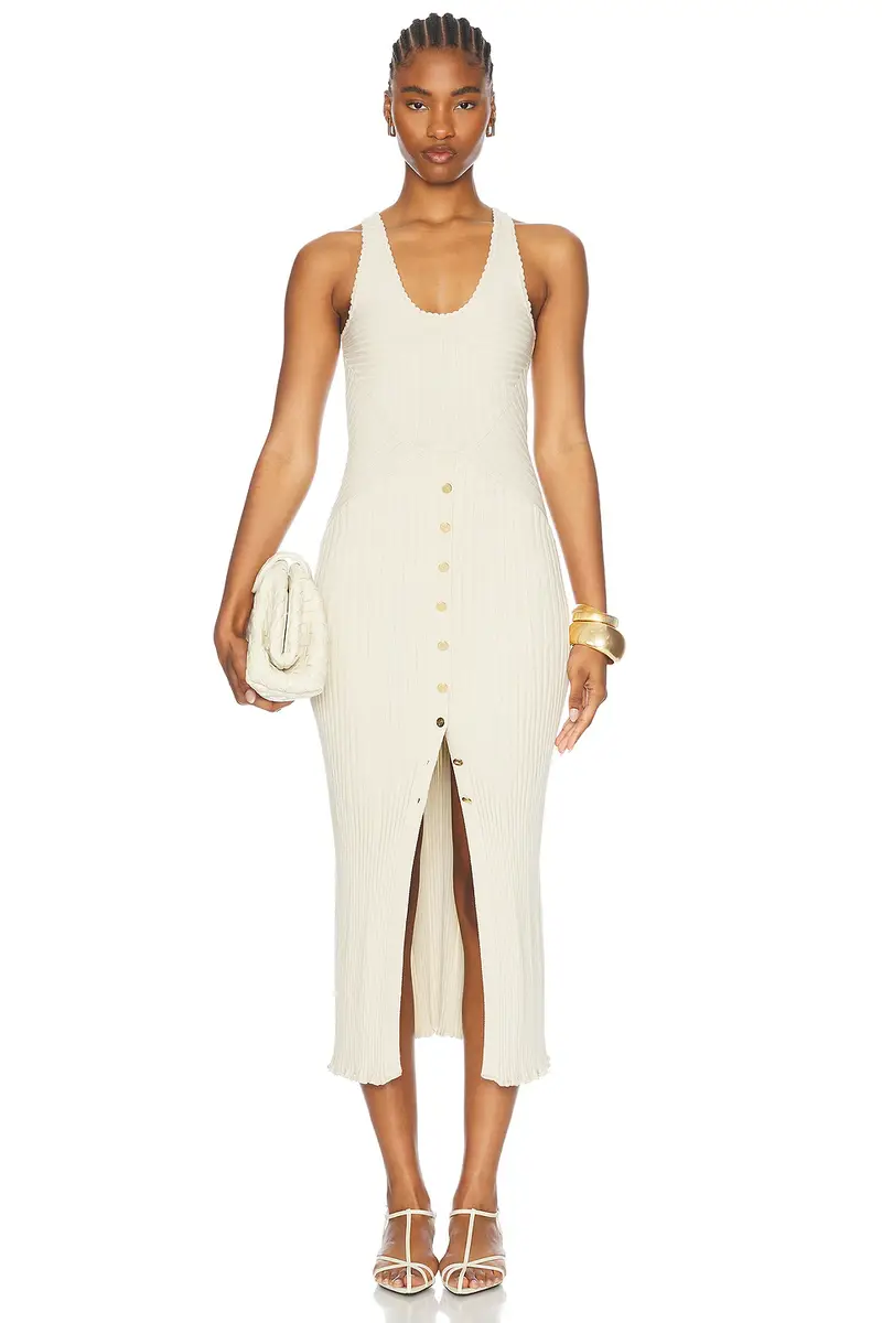 RABANNE Knitted Sleeveless Dress | Image 1 RABANNE Knitted Sleeveless Dress | Image 1