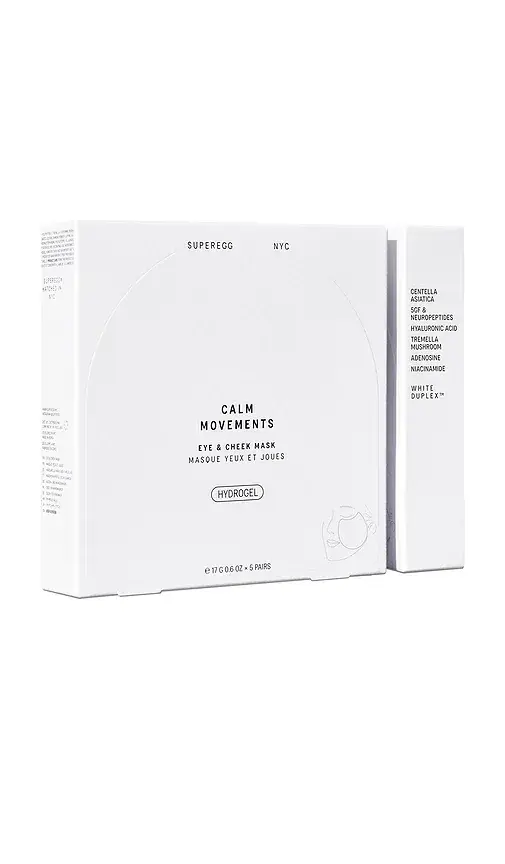 Superegg Calm Movements Eye & Cheek Mask Pack Of 5 | Thumbnail 2 Superegg Calm Movements Eye & Cheek Mask Pack Of 5 | Thumbnail 2