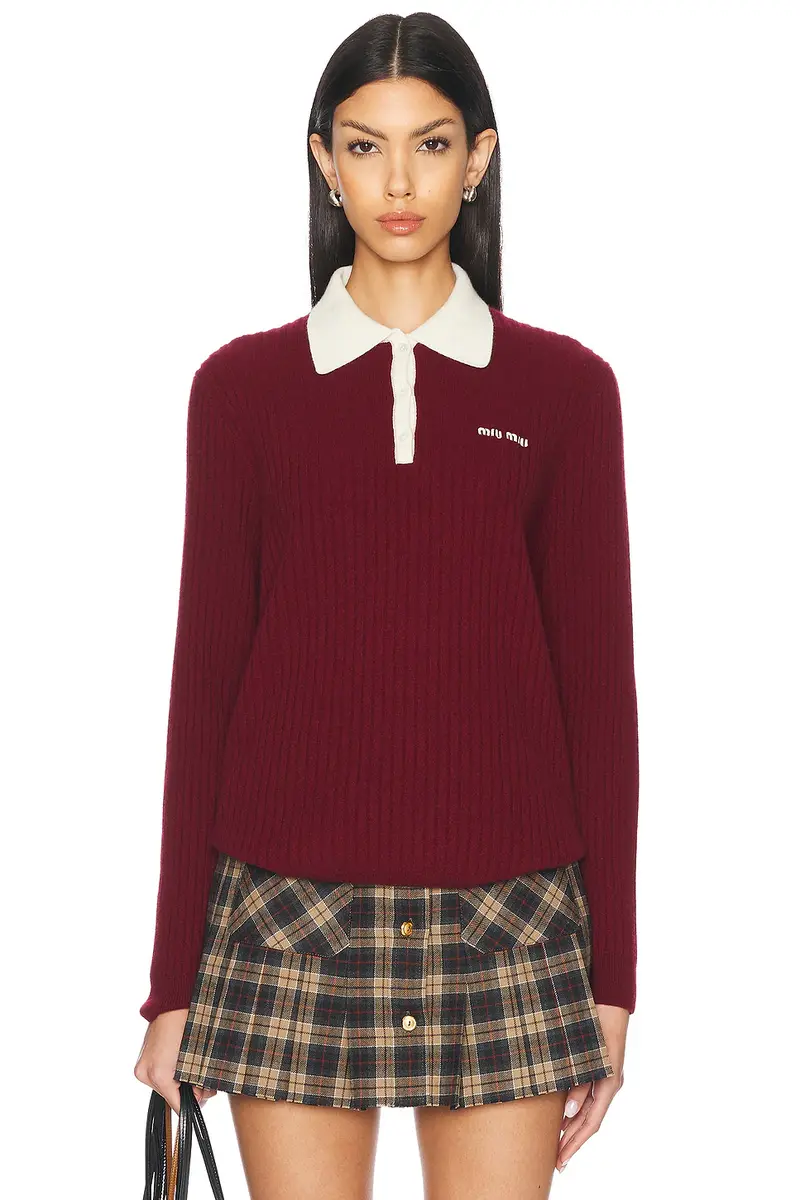 Long Sleeve Polo Sweater Long Sleeve Polo Sweater