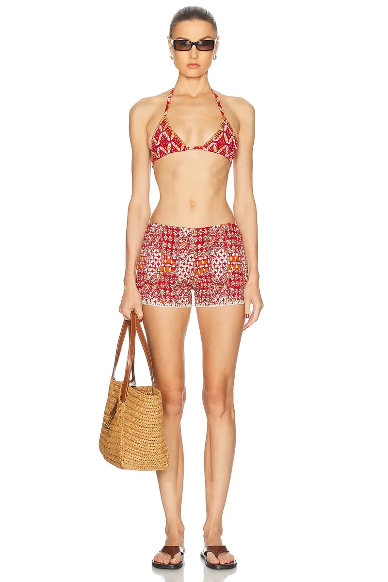 Akoia Swim Batik Smock Crochet Bikini Set | Thumbnail 4 Akoia Swim Batik Smock Crochet Bikini Set | Thumbnail 4