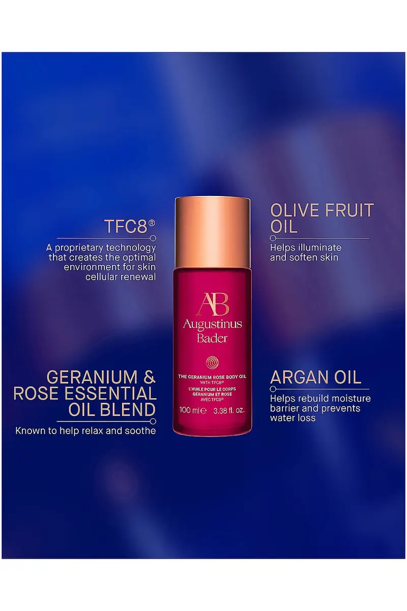 Augustinus Bader The Geranium Rose Body Oil | Thumbnail 5 Augustinus Bader The Geranium Rose Body Oil | Thumbnail 5