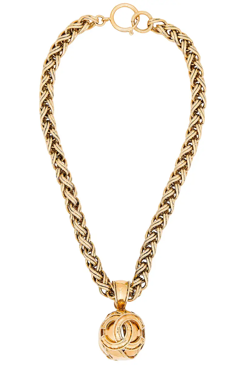 Chanel 1994 Coco Mark Necklace Chanel 1994 Coco Mark Necklace