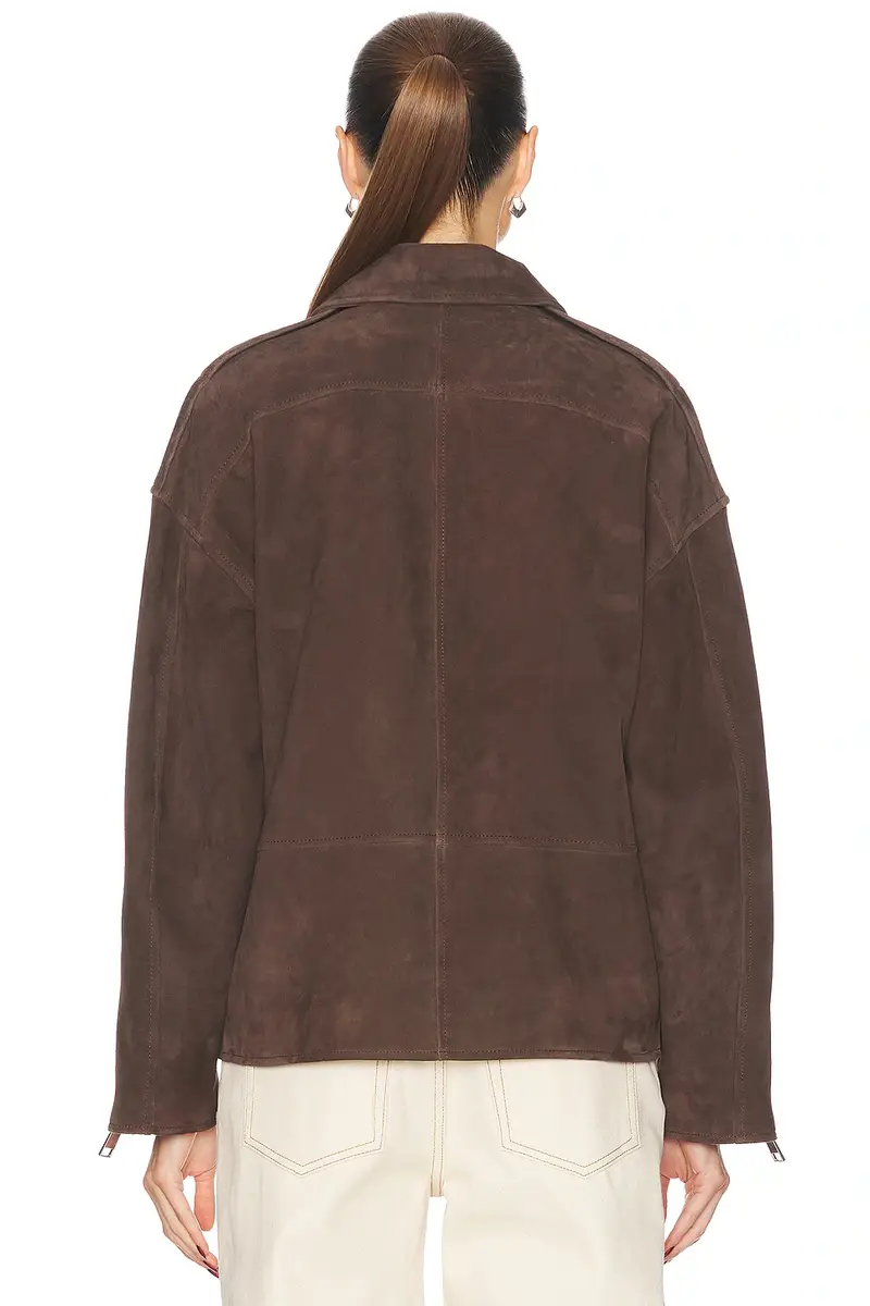 GRLFRND Alek Suede Jacket | Thumbnail 4 GRLFRND Alek Suede Jacket | Thumbnail 4