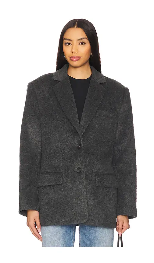 GRLFRND Wool Blend Blazer | Thumbnail 2 GRLFRND Wool Blend Blazer | Thumbnail 2
