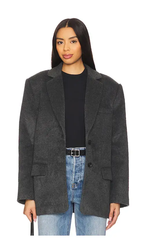 GRLFRND Wool Blend Blazer | Image 1 GRLFRND Wool Blend Blazer | Image 1