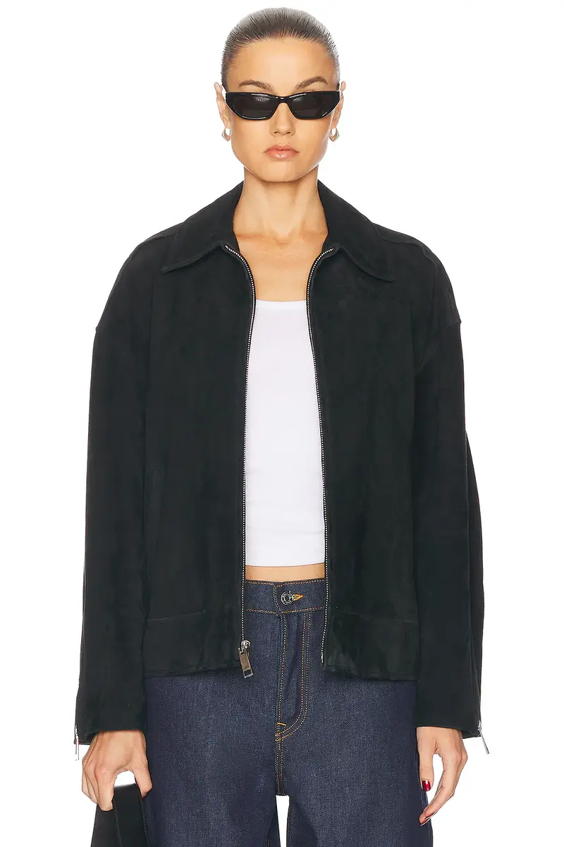 GRLFRND Alek Suede Jacket | Thumbnail 3 GRLFRND Alek Suede Jacket | Thumbnail 3