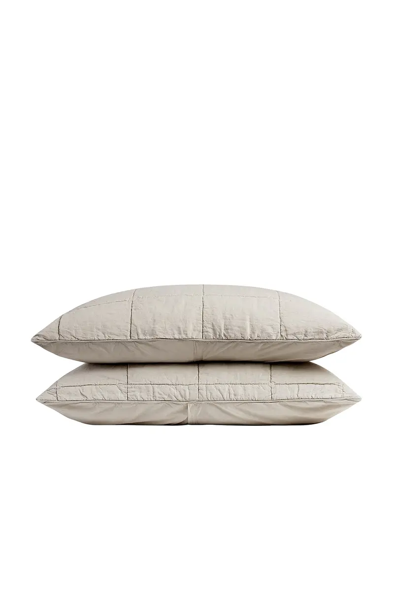 Parachute Linen Box Quilted Sham Set | Thumbnail 3