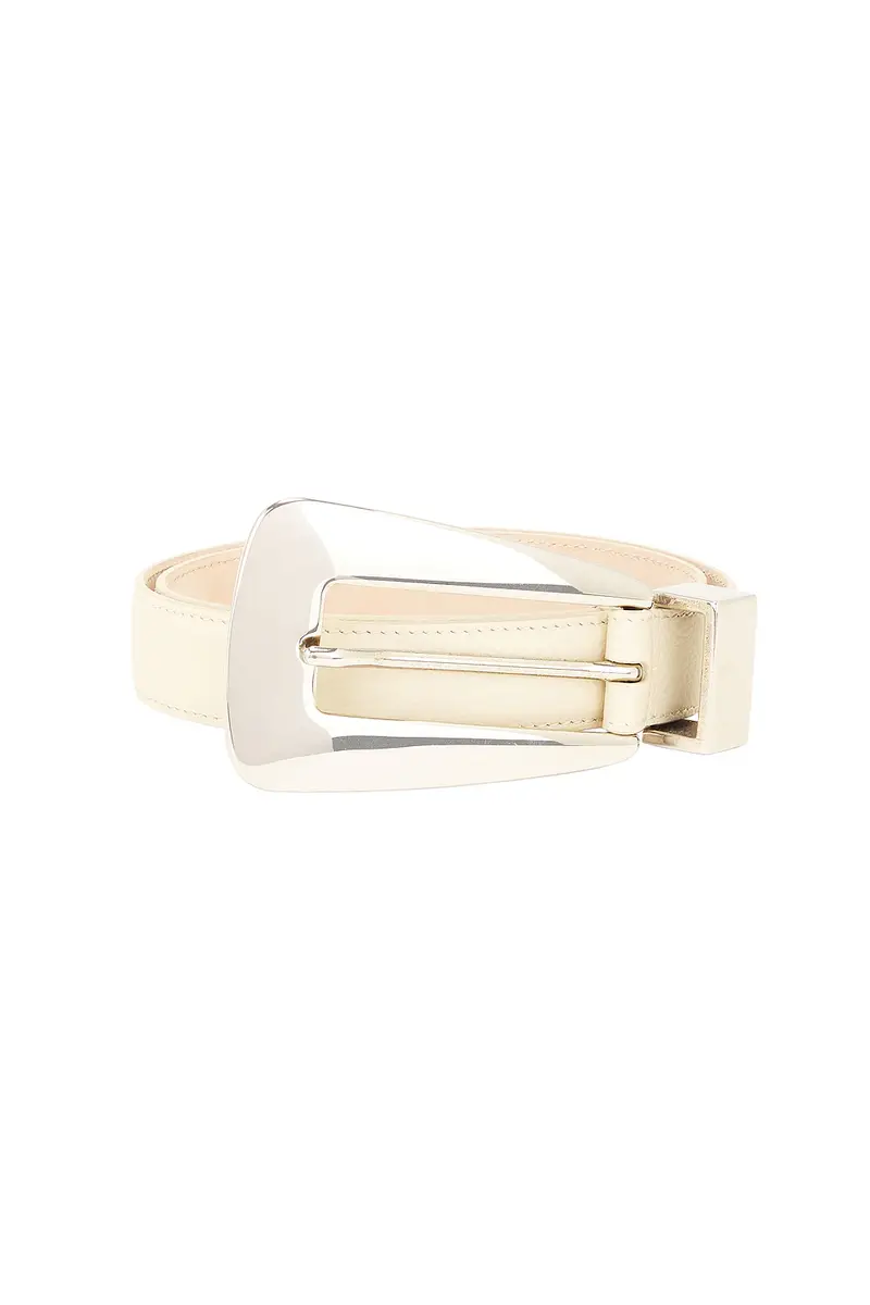 Khaite Lucca Antique Silver 30mm Belt | Thumbnail 3 Khaite Lucca Antique Silver 30mm Belt | Thumbnail 3