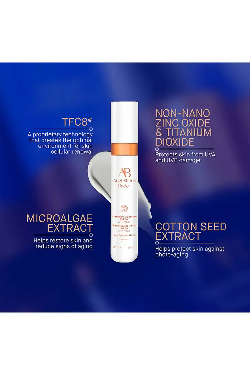 Augustinus Bader The Mineral Sunscreen SPF 50 | Thumbnail 9 Augustinus Bader The Mineral Sunscreen SPF 50 | Thumbnail 9