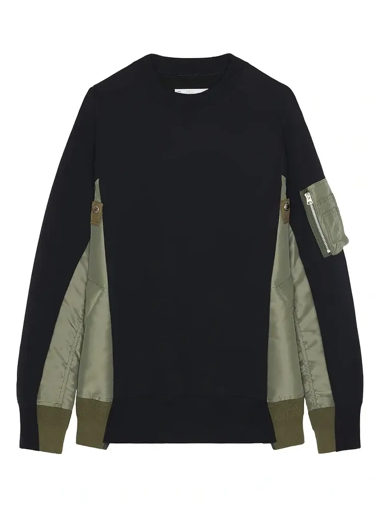 Sacai Sponge Sweat Pullover
