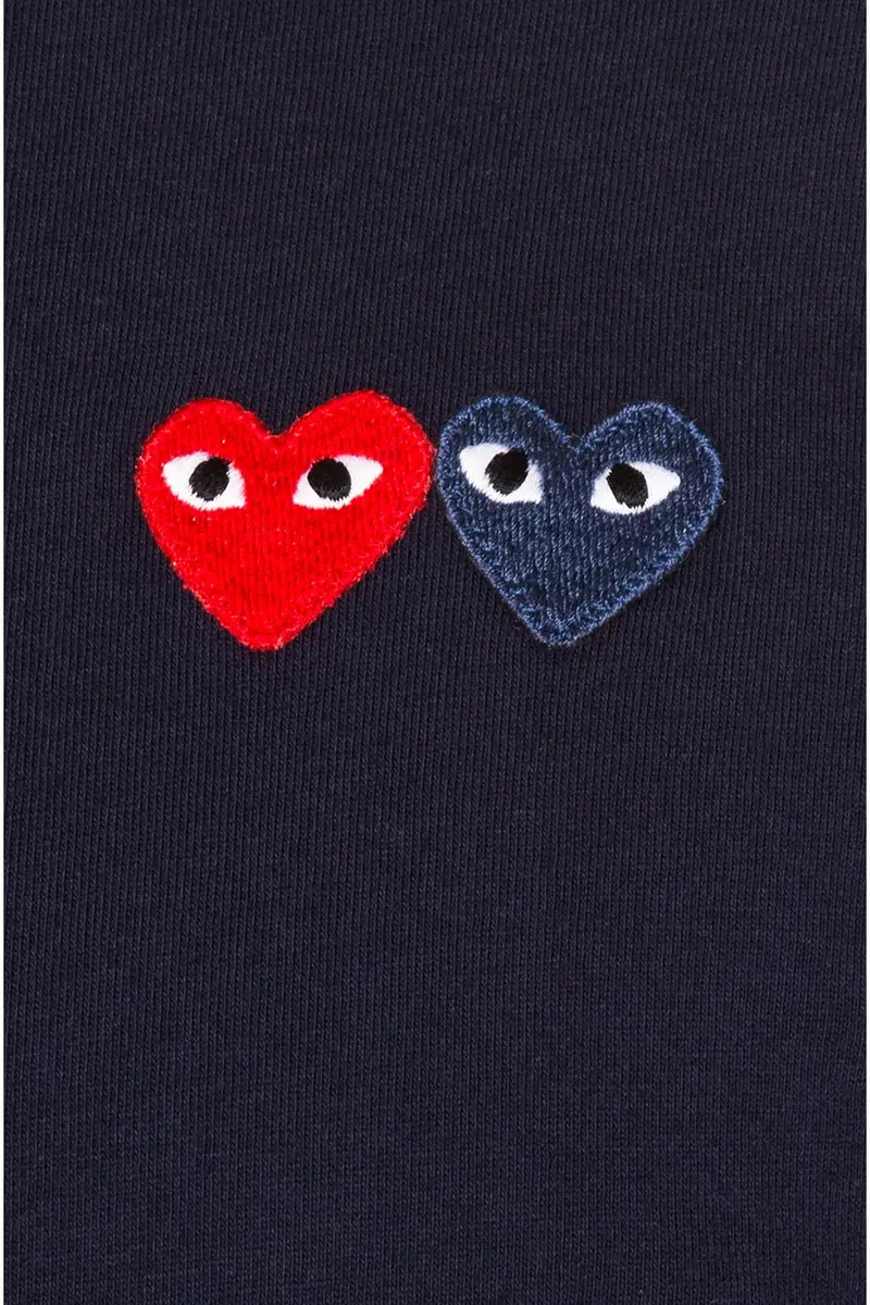 Comme des Garçons PLAY Double Emblem Tee | Thumbnail 5 Comme des Garçons PLAY Double Emblem Tee | Thumbnail 5