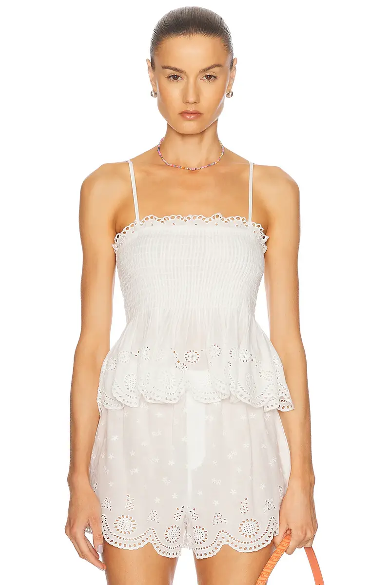 LoveShackFancy Condie Top | Image 1 LoveShackFancy Condie Top | Image 1