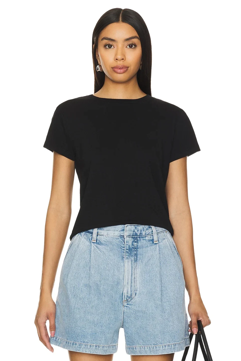 AGOLDE Adine Shrunken Tee