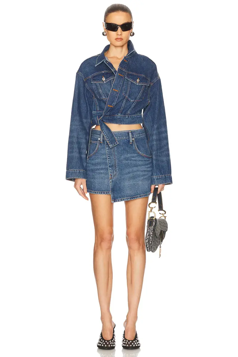 Alexander Wang Deconstructed Wrapped Skirt | Thumbnail 5 Alexander Wang Deconstructed Wrapped Skirt | Thumbnail 5