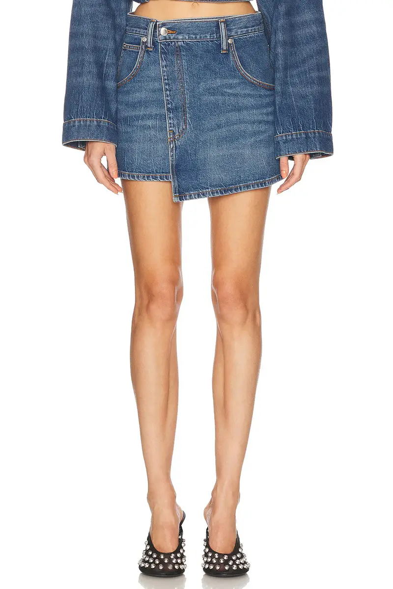 Alexander Wang Deconstructed Wrapped Skirt | Image 1 Alexander Wang Deconstructed Wrapped Skirt | Image 1