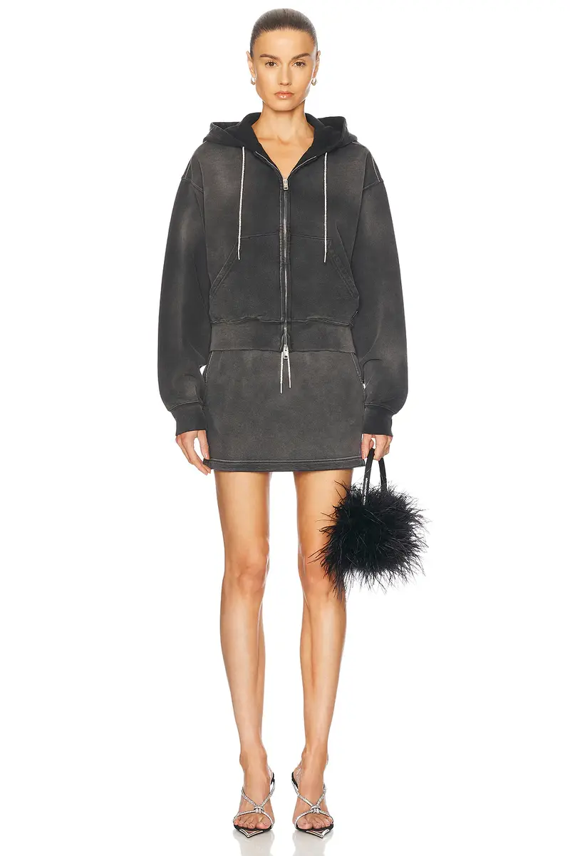 Alexander Wang Terry Mini Skirt | Thumbnail 5 Alexander Wang Terry Mini Skirt | Thumbnail 5