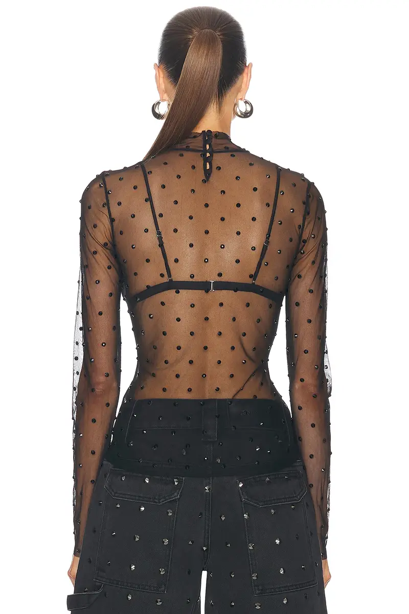 Retrofête Lilith Mesh Top | Thumbnail 3 Retrofête Lilith Mesh Top | Thumbnail 3