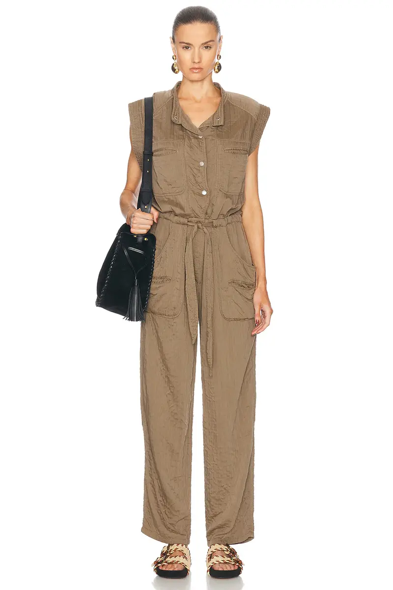 ISABEL MARANT ÉTOILE Suzie Jumpsuit | Thumbnail 4 ISABEL MARANT ÉTOILE Suzie Jumpsuit | Thumbnail 4