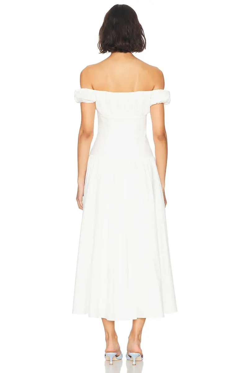CAROLINE CONSTAS Augusta Drop Waist Maxi Dress | Thumbnail 3 CAROLINE CONSTAS Augusta Drop Waist Maxi Dress | Thumbnail 3