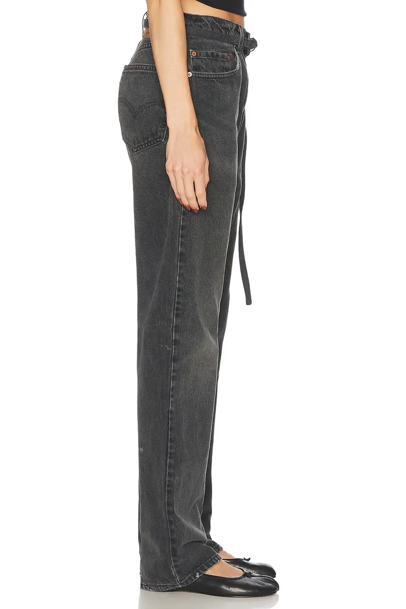 aligrace Vintage Belted Jeans | Thumbnail 5 aligrace Vintage Belted Jeans | Thumbnail 5