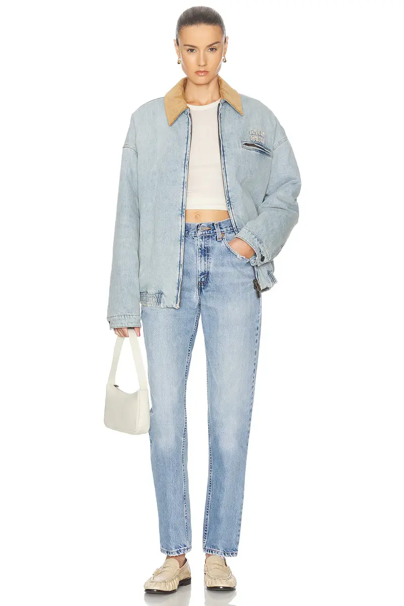 aligrace Vintage High Rise Slim Straight Jean | Thumbnail 7 aligrace Vintage High Rise Slim Straight Jean | Thumbnail 7