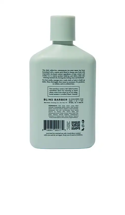 Blind Barber Lemongrass Tea Body Wash | Thumbnail 2