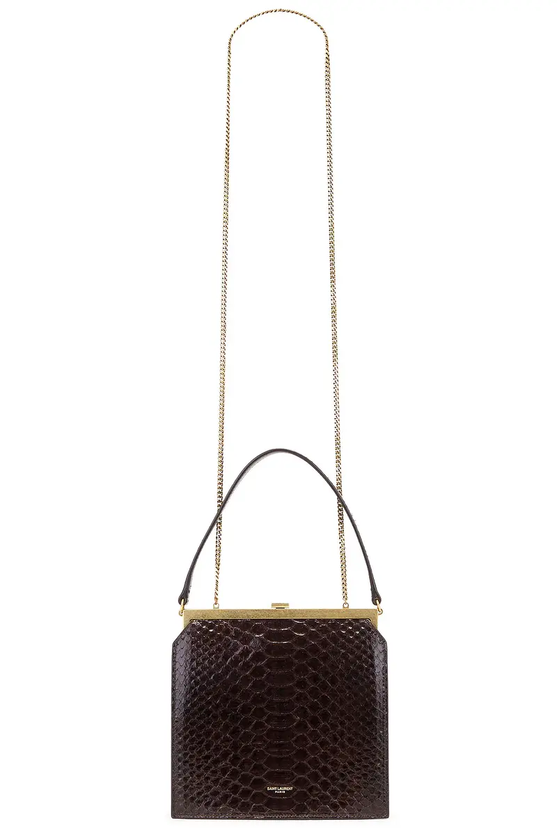 Saint Laurent Python Nuit Blanche Chain Bag | Image 1 Saint Laurent Python Nuit Blanche Chain Bag | Image 1