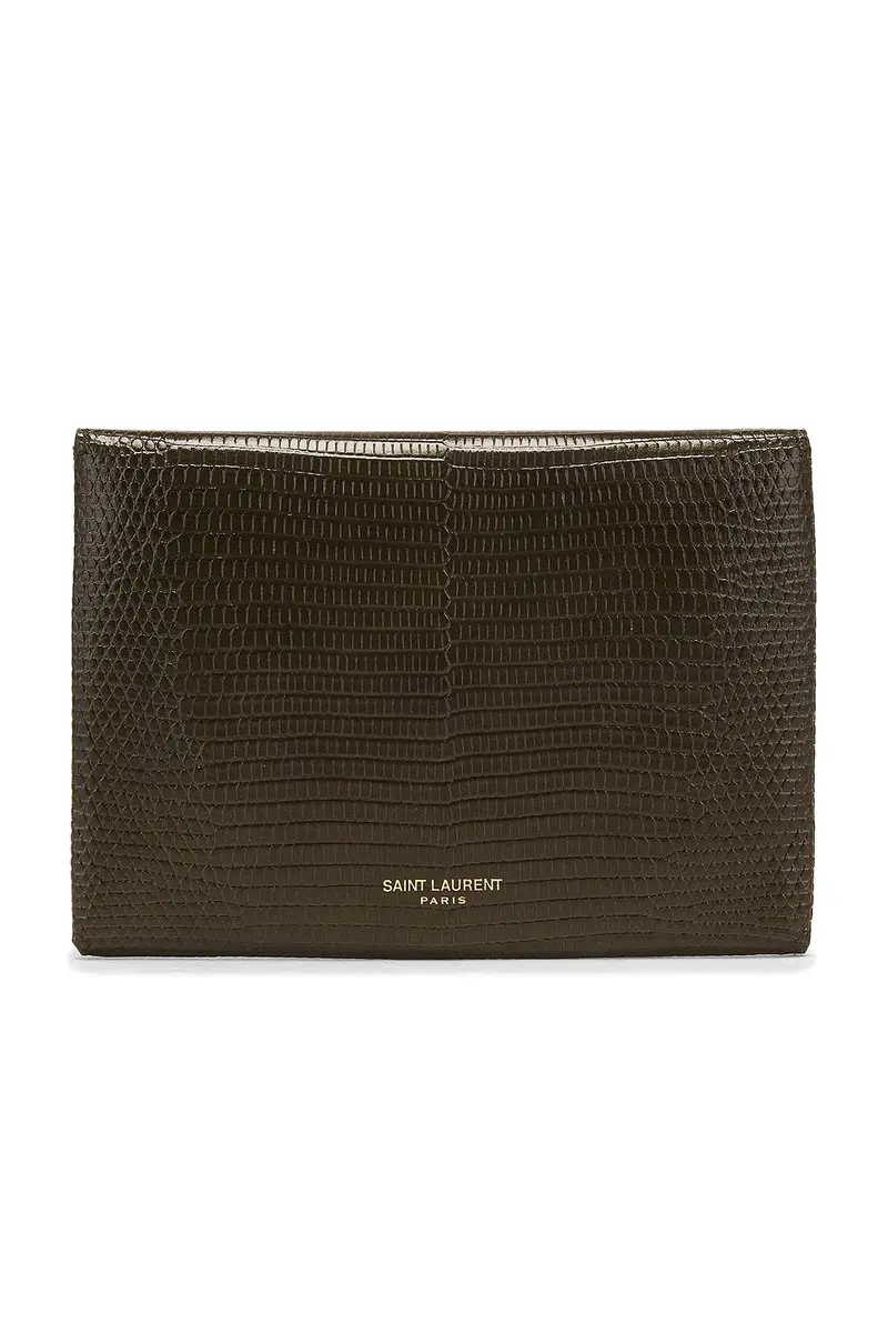Saint Laurent Lizard Passport Case | Thumbnail 2