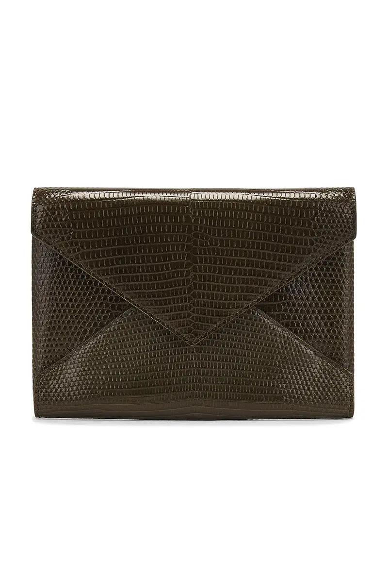 Saint Laurent Lizard Passport Case