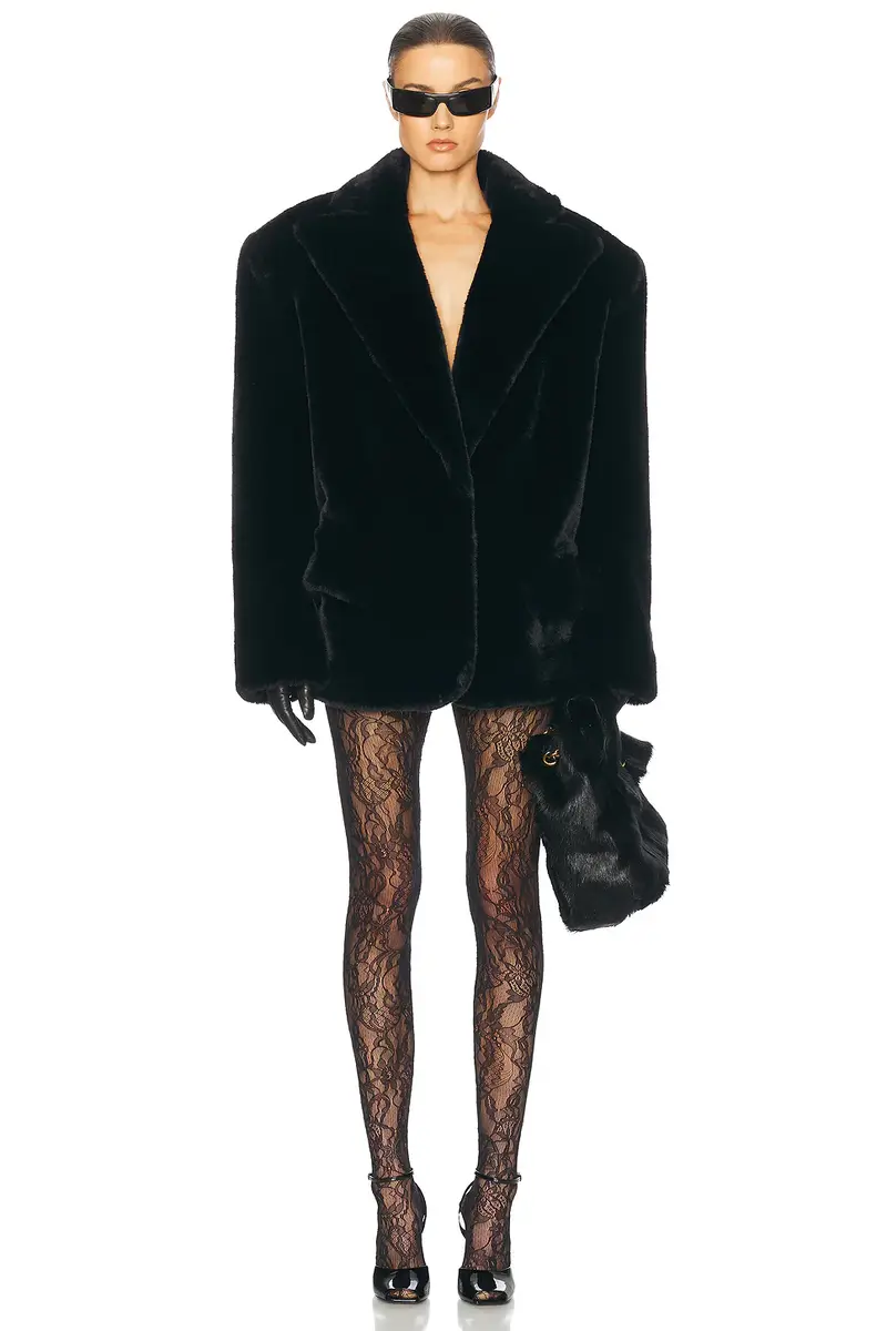 Helsa The Oslo Faux Fur Coat | Thumbnail 3