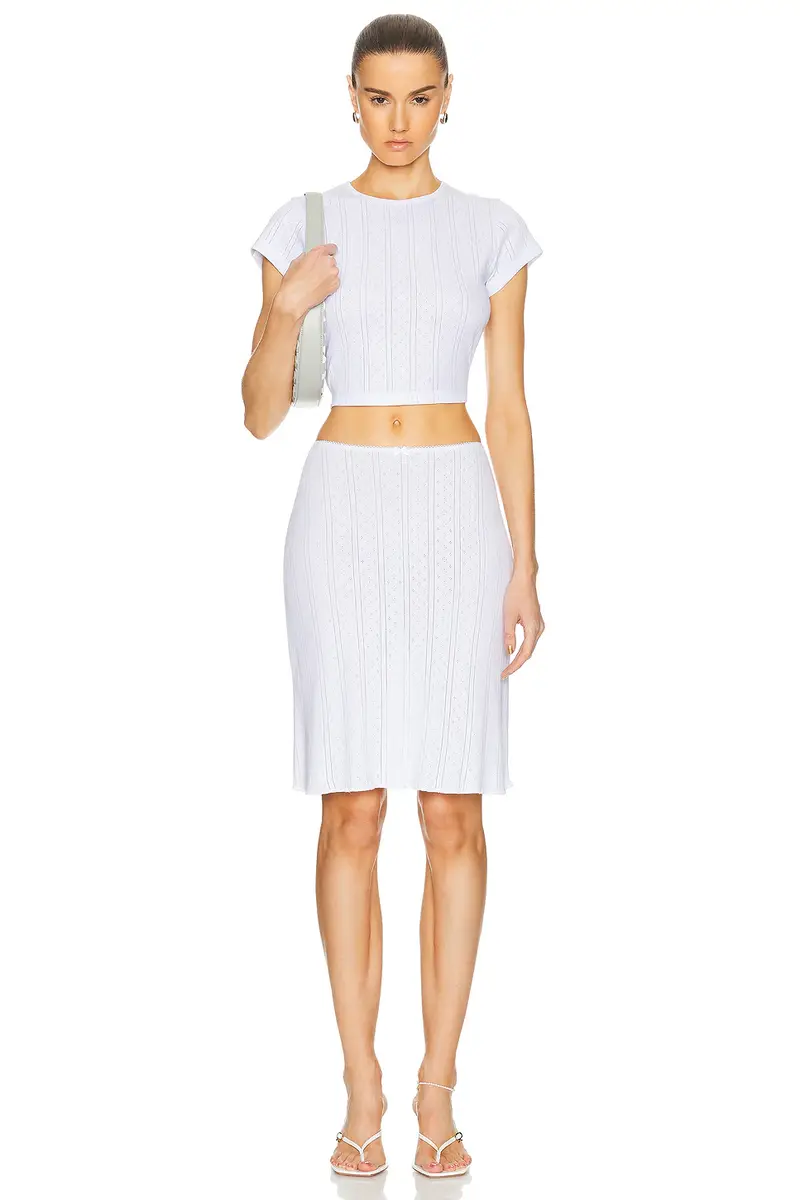 Cou Cou Intimates The Pointelle Skirt | Thumbnail 4
