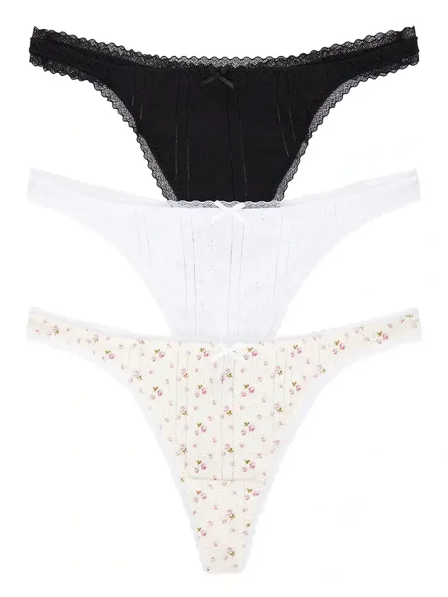 The 3 Pack Thong The 3 Pack Thong