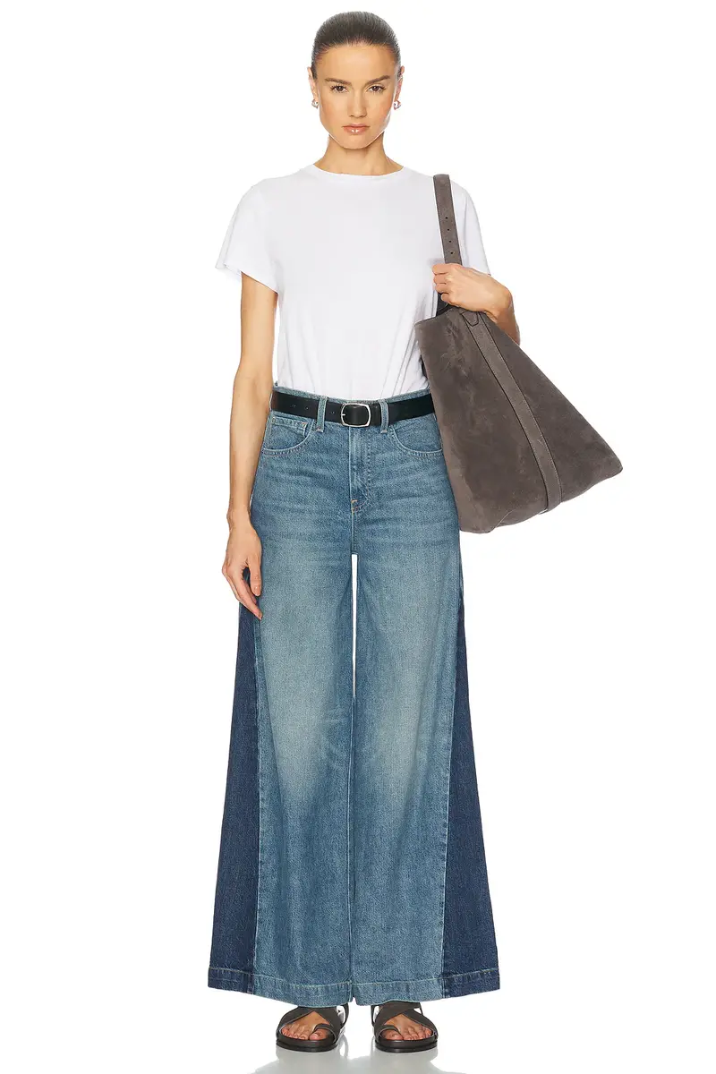 Nili Lotan Ebony Wide Leg Jeans | Thumbnail 5 Nili Lotan Ebony Wide Leg Jeans | Thumbnail 5