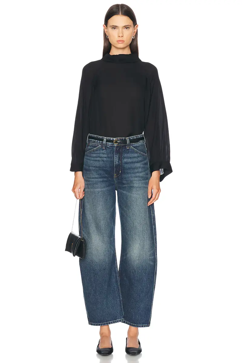 Nili Lotan Otis Wide Leg Crop Jeans | Thumbnail 5 Nili Lotan Otis Wide Leg Crop Jeans | Thumbnail 5